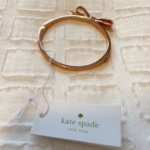 KATE SPADE ROSE GOLD BOW BRACELET